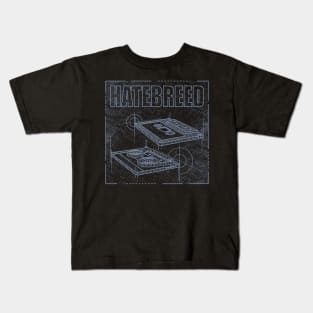 Hatebreed Technical Drawing Kids T-Shirt